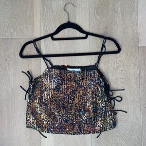 Adika NWT sequined top